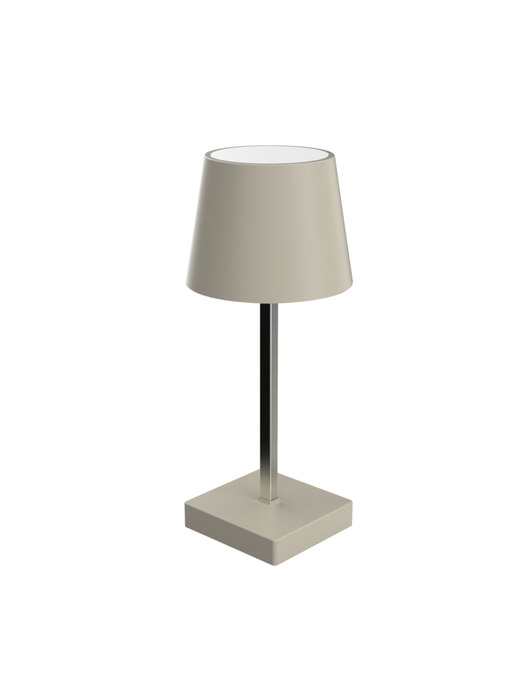 Bordlampe beige 25 cm